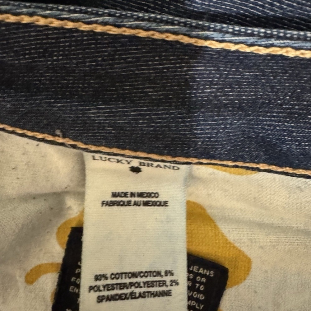 Lucky Brand "Ginger Skinny" Size 18W Ankle Medium Wash High-Rise Jeans - EUC - Picture 5 of 5